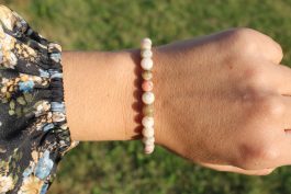BRACELET OPALE ROSE