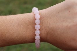 BRACELET QUARTZ ROSE