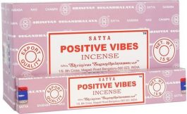 Encens Satya  Positive Vibes – 15g Bâtons faits mains